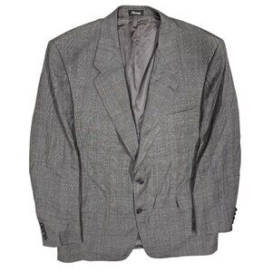 Vintage Heritage Ermenegildo Zegna Blazer Wool Sport Coat Grey 46R
